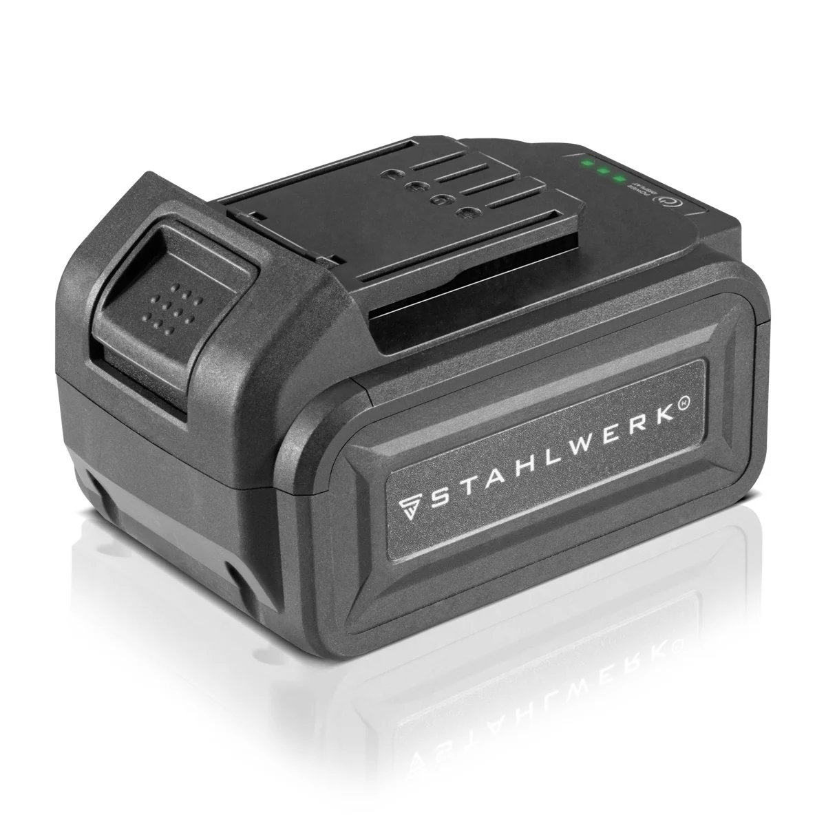 STAHLWERK 20 V Akku 4Ah Li-Ion Ersatzakku passend für Werkzeuge Akkuschrauber Akkubohrer Akkuwinkelschleifer Kapazität 4000 mAh - Image 4