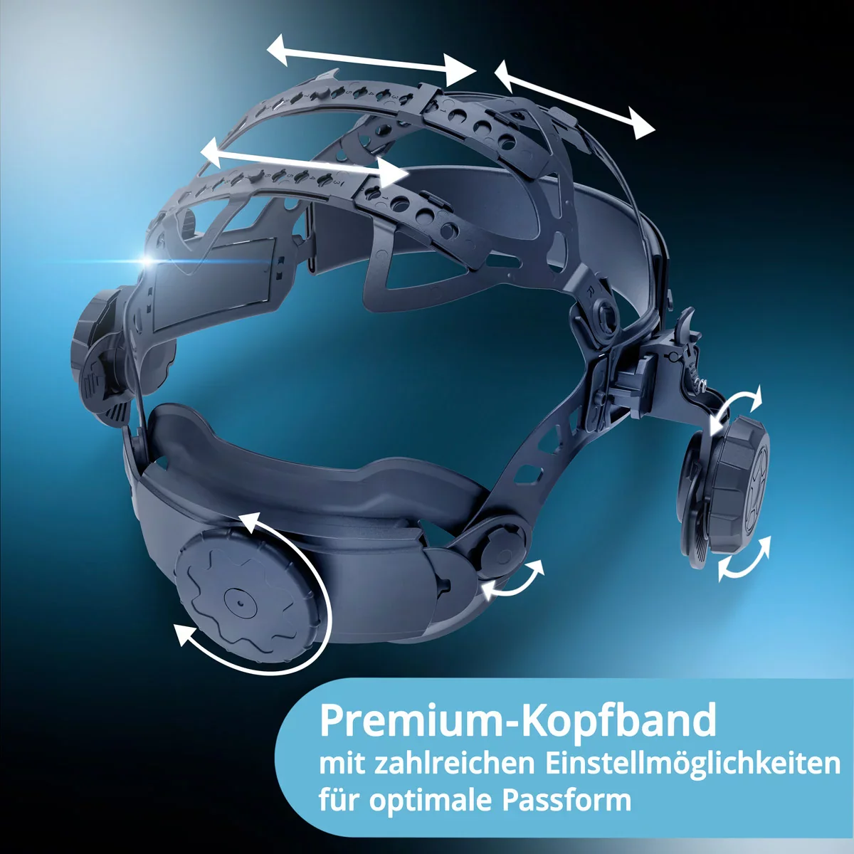 STAHLWERK 3-in-1 Automatik-Schweißhelm MASTER AIR | Schweißhelm mit Frischluftzufuhr | Bluetooth-Fernsteuerung | True-Colour-Farbwiedergabe | Abdunkelung DIN 4 bis DIN 14 | Optische Klasse 1/1/1/1 - Image 10