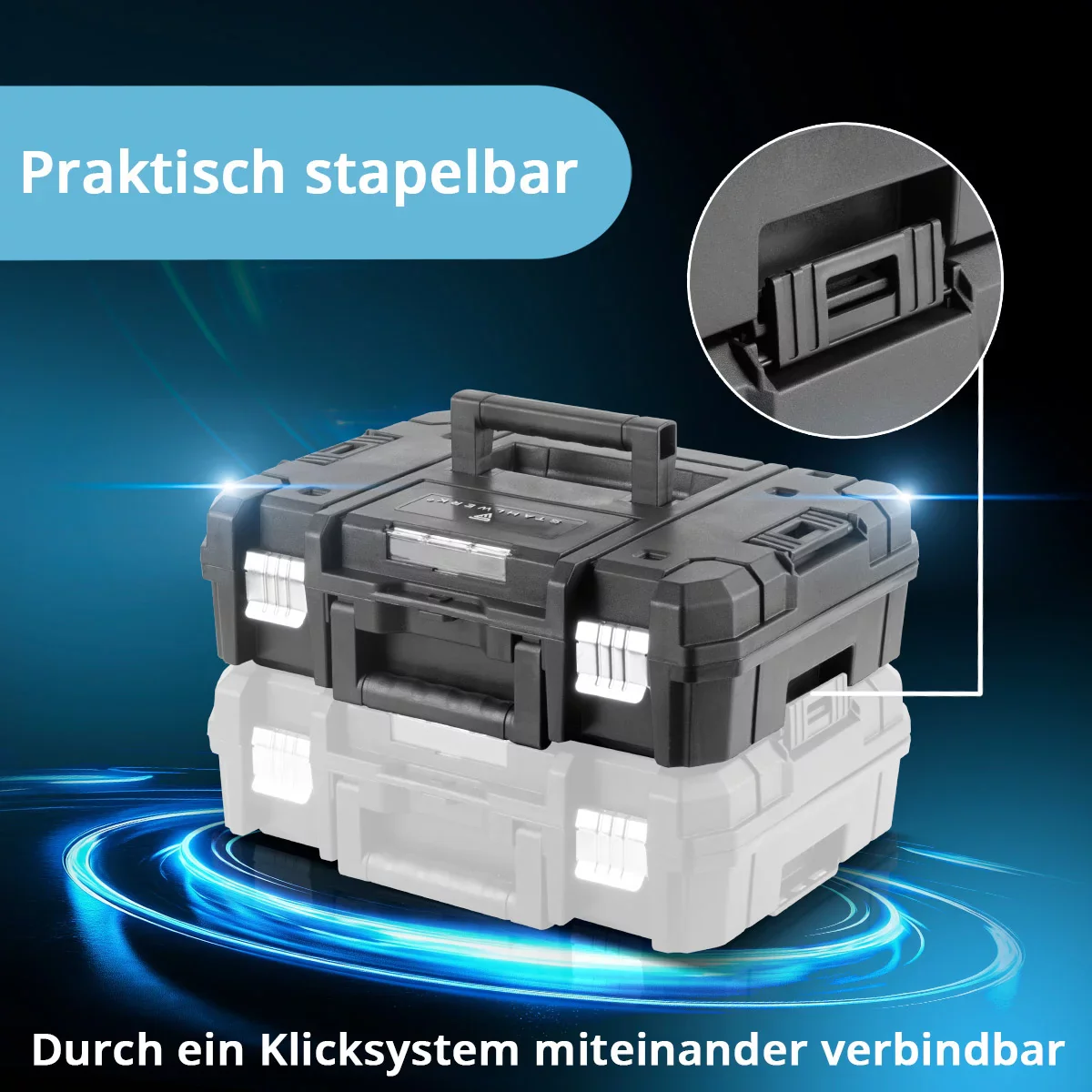 STAHLWERK Brushless Akku-Säbelsäge BRS-20 ST Reciprosäge / Stichsäge / Universalsäge mit 20 Volt, 4 Ah Li Ion Akku, Schnellspannfutter, 0-2600 U/min Leerlaufdrehzahl, 28 mm Hublänge - Image 6