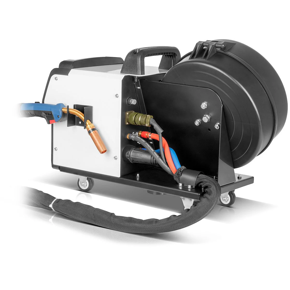 STAHLWERK Industrie-Schweißgerät MIG MAG 350 DP Vollausstattung Vollsynergischer, wassergekühlter IGBT Inverter mit 350 A und Spot-Funktion, MIG MAG Schweißanlage mit Puls | Doppelpuls | High-Speed Puls - Image 4
