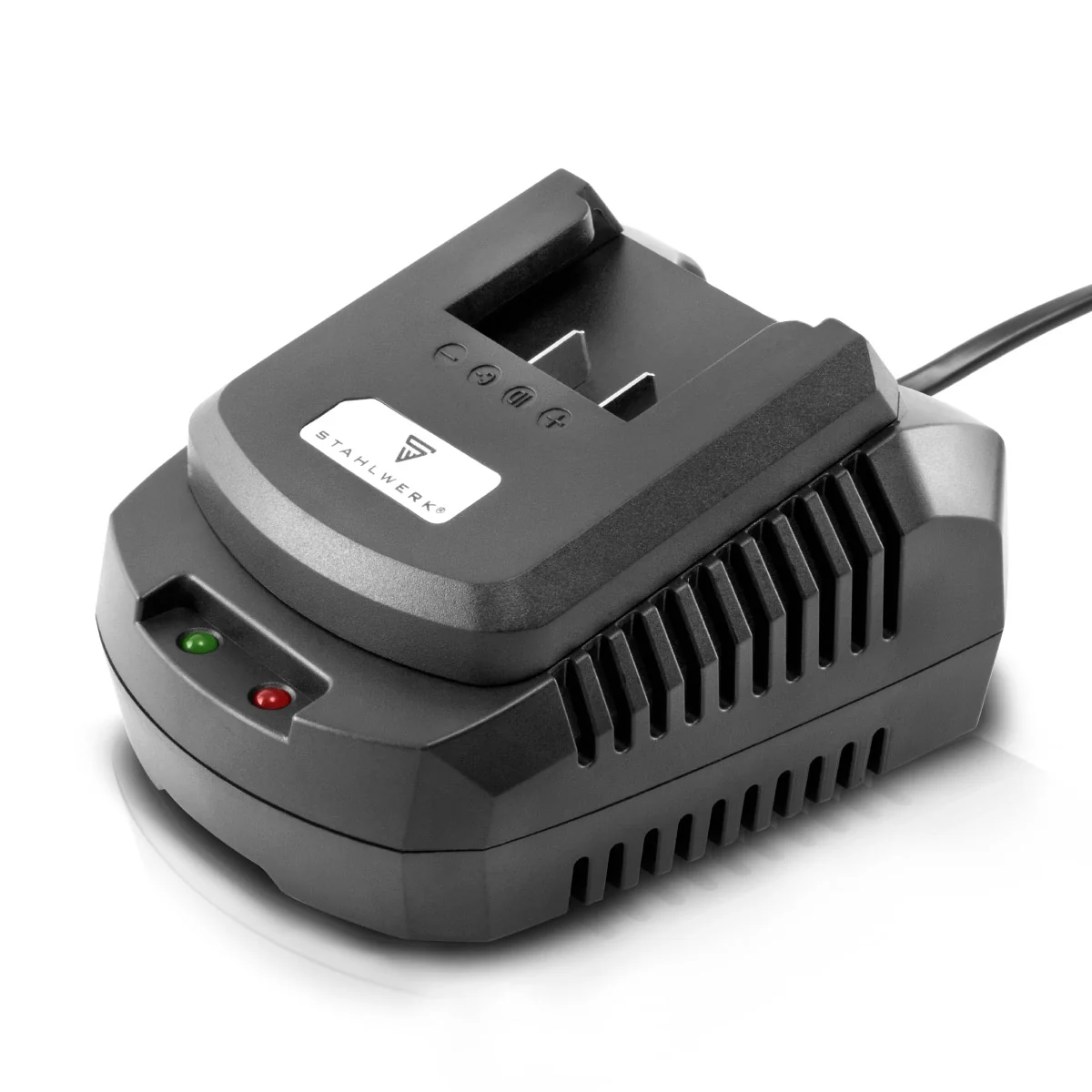 STAHLWERK Ladegerät BC-90 ST Akku Schnellladegerät | Charger mit 3 A Ladestrom und LED-Anzeige für 18 V | 20 V Li-Ion Akkus von Akkuschraubern, Akkubohrern, Akkuwinkelschleifern, Akkusägen - Image 3