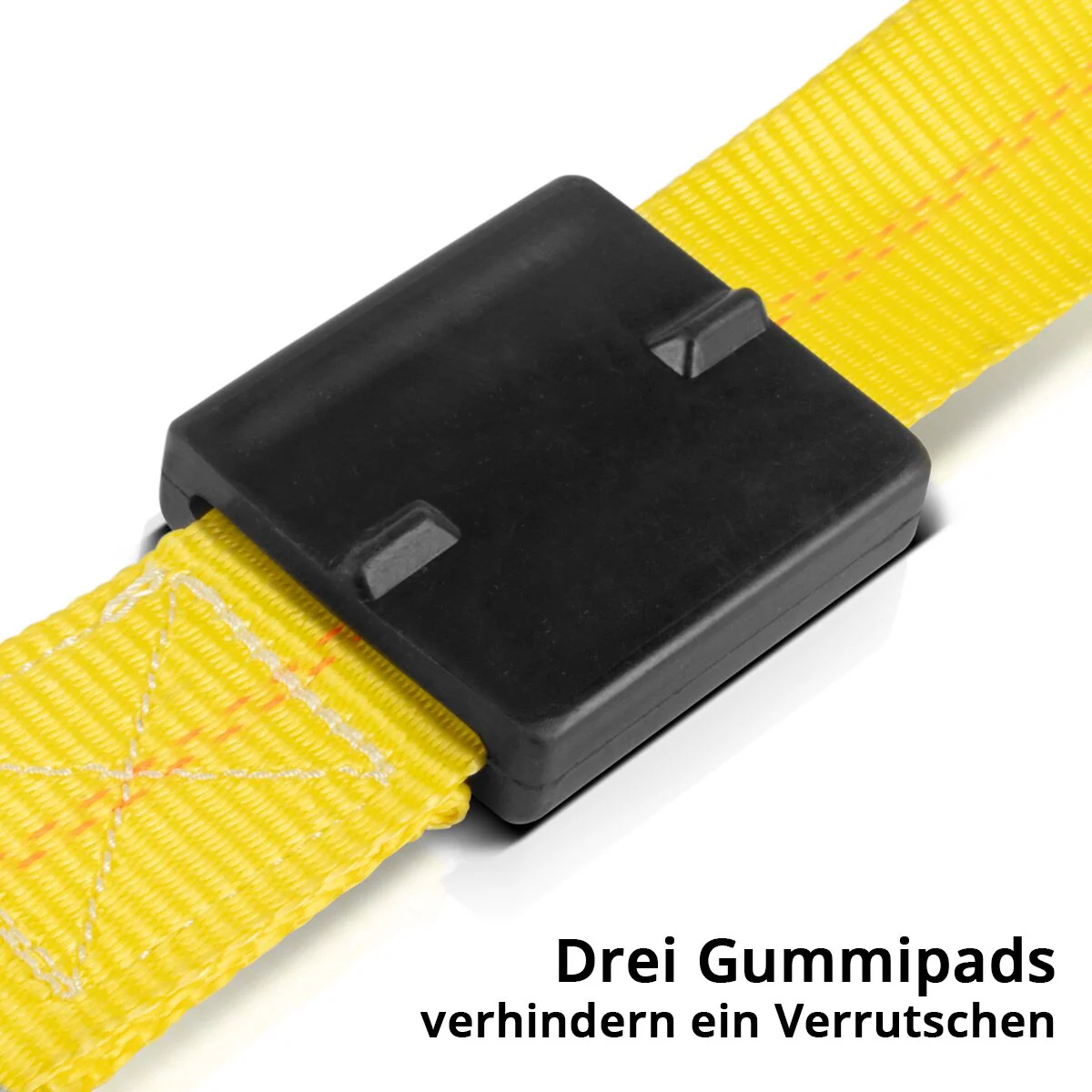 STAHLWERK Radsicherung TRS-50 ST 3 m x 50 mm 2.250 kg Reifen-Ratschengurt | Spanngurt | Zurrgurt | Transportgurt | Reifengurt | Kfz Radspanngurt mit Ratschen-Funktion für den Autotransport - Image 4